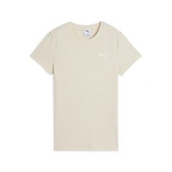 Damska koszulka prążkowana ESS ELEVATED PUMA Alpine Snow White. Białe t-shirty sportowe Puma, l, bez wzorów, prążkowane, bez ramiączek. Za 129.00 zł.