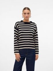 Vero Moda Sweter w kolorze czarnym rozmiar: S. Czarne swetry Vero Moda, s, bez wzorów, bez ramiączek. Za 92.42 zł.