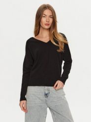ViCOLO Sweter 22046S Czarny Regular Fit. Czarne swetry ViCOLO, l, bez wzorów, z kaszmiru, bez ramiączek. Za 259.99 zł.