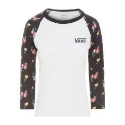 Vans Bluzka Damska Wm Satin Floral Ragl Black/Satin Flo L. T-shirty sportowe marki Vans. W wyprzedaży za 95.00 zł.