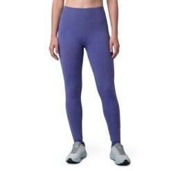Damskie legginsy do biegania w terenie Siroko Elbrus-W Blue. Niebieskie legginsy SIROKO, bez wzorów, z materiału. Za 296.00 zł.