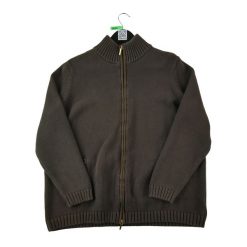 Second life - Kurtka damska z pełnym zamkiem - Stan bardzo dobry. Brązowe kurtki Ralph Lauren, bez wzorów, bez kaptura. Za 136.28 zł.