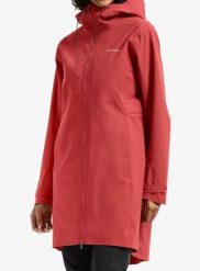 Parka przeciwdeszczowa damska Didriksons Bea Parka 6. Czerwone kurtki przeciwdeszczowe Didriksons, l, bez wzorów, z materiału, bez kaptura, trekkingowe. Za 675.00 zł.