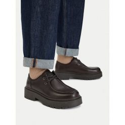 Półbuty G-Star. Brązowe półbuty wsuwane G-Star, bez wzorów, retro, bez obcasa, na płaskiej podeszwie. Za 279.99 zł.