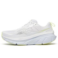 Przewodnik Saucony 18 Buty Do Biegania Damskie. Białe buty treningowe Saucony, bez wzorów, bez zapięcia, do biegania. Za 634.10 zł.