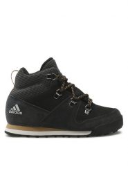 Adidas Trekkingi Snowpitch K FZ2602 Czarny. Czarne buty trekkingowe adidas, ze skóry, bez zapięcia. Za 219.99 zł.