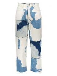Pinko Dżinsy - Comfort fit - w kolorze kremowo-niebieskim rozmiar: 28. Brązowe jeansy Pinko, bez wzorów, klasyczne. Za 286.84 zł.