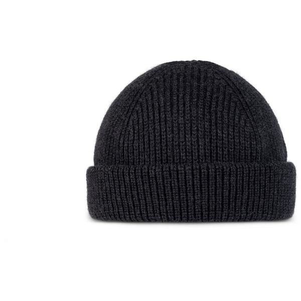 Czapka zimowa dla dorosłych wywijana BUFF Knitted Beanie Ervin. Szare czapki zimowe Buff, bez wzorów, z wełny, sportowe. Za 173.99 zł.