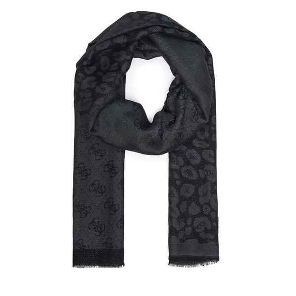 Szal Guess. Czarne szaliki i kominy Guess, z aplikacjami. Za 234.99 zł.
