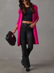 LA Angels Kardigan w kolorze różowym rozmiar: S. Różowe swetry LA Angels, s, bez wzorów, bez ramiączek. Za 187.07 zł.