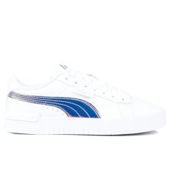 Buty damskie sportowe do chodzenia Puma JADA HOLO. Białe buty treningowe Puma, bez wzorów, z gumy, bez zapięcia, trekkingowe. Za 122.00 zł.