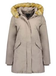 Canadian Peak Parka "Dinastipeak" w kolorze beżowym rozmiar: M. Brązowe płaszcze Canadian Peak, m, bez wzorów, bez kaptura. Za 311.12 zł.