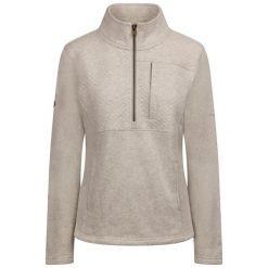 Bluza Damska Hoxie Marl Fleece Top. Białe bluzy z kapturem Trespass, m, z aplikacjami, z bawełny, bez kaptura, na golfa. Za 385.99 zł.