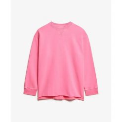 Bluza damska Superdry Studios. Czerwone bluzy Superdry, bez wzorów, bez ramiączek, bez kaptura. Za 284.00 zł.