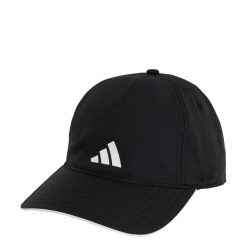 Czapka AEROREADY B-ball. Białe czapki z daszkiem adidas, bez wzorów, z materiału. Za 89.95 zł.
