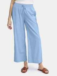 Fransa Spodnie materiałowe 20614576 Niebieski Relaxed Fit. Niebieskie spodnie materiałowe Fransa, bez wzorów, z bawełny. Za 179.99 zł.