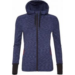 Damska bluza Loap Marcela Blu Blue. Niebieskie bluzy ZSPORT, bez wzorów, z bawełny, sportowe, bez ramiączek, z kapturem. Za 232.99 zł.