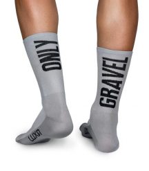 Skarpetki Rowerowe Unisex Luxa Only Gravel. Zielone skarpetki LUXA, bez wzorów, z materiału. Za 49.90 zł.