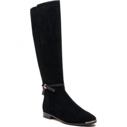 Oficerki TED BAKER - Lykla 9-17759 Black. Czarne kozaki Ted Baker, z materiału. Za 1,449.00 zł.