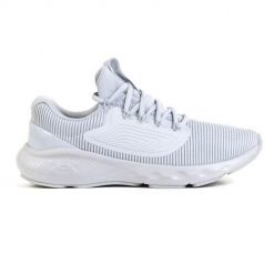 Buty do biegania damskie Under Armour Charged Vantage 2. Szare buty do biegania Under Armour, bez wzorów, z gumy, bez zapięcia, do biegania. Za 370.65 zł.
