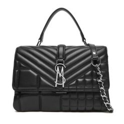 Torebka Steve Madden. Czarne torebki klasyczne Steve Madden, bez wzorów, klasyczne, bez dodatków. Za 619.99 zł.