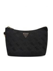 Guess Kosmetyczka PW7581 P6374 Czarny. Czarne torebki klasyczne Guess, z aplikacjami, z materiału, bez dodatków. Za 264.99 zł.
