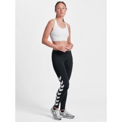Damskie legginsy Hummel lily. Czarne legginsy Hummel, bez wzorów, sportowe. Za 157.00 zł.