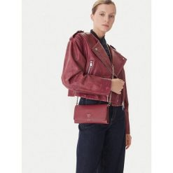 Torebka Guess. Czerwone torebki klasyczne Guess, z aplikacjami, klasyczne, bez dodatków. Za 544.99 zł.