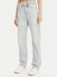 Calvin Klein Jeans Jeansy J20J225132 Niebieski Straight Fit. Niebieskie jeansy Calvin Klein Jeans, bez wzorów, z bawełny. Za 289.99 zł.