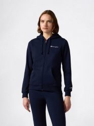 Champion Bluza w kolorze granatowym rozmiar: L. Niebieskie bluzy z kapturem Champion, l, bez wzorów, z bawełny, bez kaptura. Za 197.63 zł.