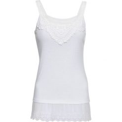 Top z koronką bonprix biały. Topy marki 4f. Za 59.99 zł.
