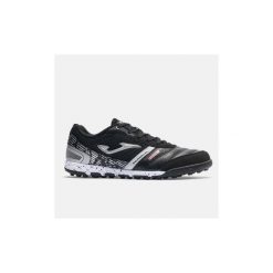 Buty piłkarskie Joma Mundial 26 TF czarne. Czarne buty treningowe Joma, bez wzorów, bez zapięcia, do piłki nożnej. Za 249.00 zł.