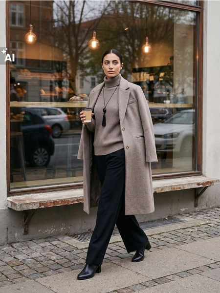 Prążkowany sweter z golfem - brązowy. Brązowe swetry Sinsay, l, bez wzorów, prążkowane, bez ramiączek. Za 39.99 zł.