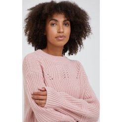 Joop! sweter wełniany damski kolor różowy. Czerwone swetry Joop!, s, bez wzorów, z dzianiny, bez ramiączek. Za 929.99 zł.