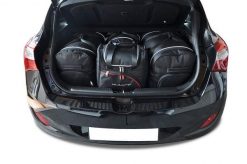 Torby Do Bagażnika Hyundai I30 5 Hatchback 2012-2016 4Szt Kjust. Czarne torby podróżne KJUST, bez wzorów, z kauczuku. Za 1,142.00 zł.