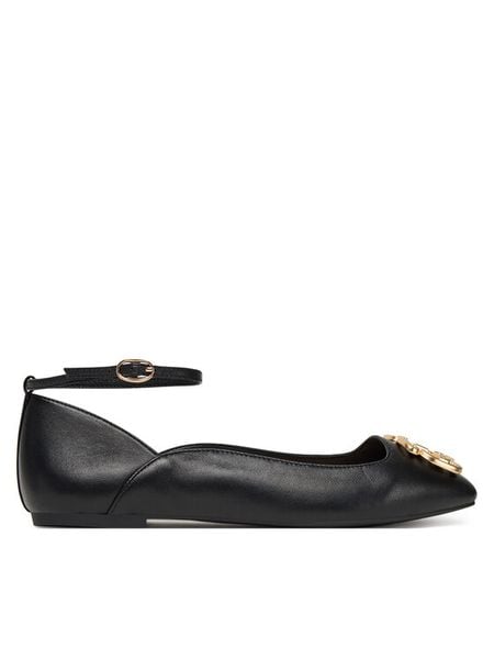 Liu Jo Baleriny Brigitte 01 SF5039 P0062 Czarny. Czarne baleriny Liu Jo, bez wzorów, ze skóry, bez obcasa, bez zapięcia. Za 323.99 zł.
