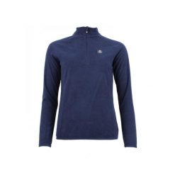 Damski polar 1/2 zip Peak Mountain Micro. Niebieskie bluzy z polaru Peak Mountain, m, bez wzorów, z polaru, trekkingowe. W wyprzedaży za 158.00 zł.
