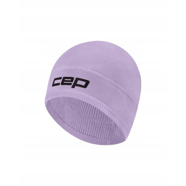 Ciepła zimowa czapka termiczna beanie unisex Core Run CEP. Czerwone czapki zimowe CEP, bez wzorów, z elastanu, sportowe. Za 79.00 zł.