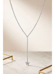 Heliophilia Naszyjnik z elementem ozdobnym - dł. 42 cm rozmiar: onesize. Szare naszyjniki Heliophilia, z materiału, z cyrkonią, metalowe. Za 64.95 zł.