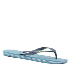 Japonki Havaianas. Niebieskie japonki Havaianas, bez wzorów. Za 59.99 zł.