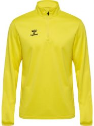 Kurtka z dresu Hummel Half. Żółte kurtki Hummel, m, bez wzorów, z dresówki, klasyczne, bez kaptura. Za 215.50 zł.