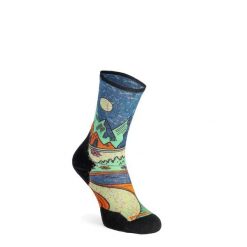 Skarpety do biegania damskie Smartwool Trail Run Targeted Cushio. Niebieskie skarpetki Smartwool, bez wzorów. Za 108.99 zł.
