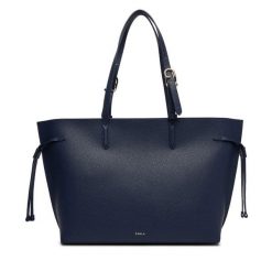 Torebka Furla. Niebieskie torebki klasyczne Furla, bez wzorów, klasyczne, bez dodatków. Za 1,649.00 zł.