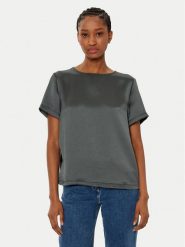 Weekend Max Mara T-Shirt Amburgo 2515941051 Czarny Regular Fit. Czarne t-shirty Weekend Max Mara, xs, bez wzorów, z syntetyku, bez kołnierzyka, bez ramiączek. Za 319.99 zł.