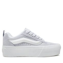 Tenisówki Vans. Niebieskie trampki Vans, bez wzorów, bez zapięcia. Za 399.99 zł.