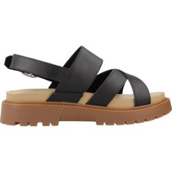 Sandały Timberland Model Clairemont Way Cross S Kolor Czarny. Czarne sandały Timberland, bez wzorów, z materiału, biznesowe, bez obcasa, bez zapięcia. Za 383.00 zł.