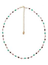 U.S. Polo Assn. Pozłacany naszyjnik - dł. 36,5 cm rozmiar: onesize. Czerwone naszyjniki U.S. Polo Assn., z materiału, z granatem, pozłacane. Za 86.99 zł.