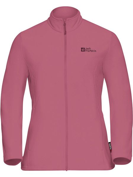 Jack Wolfskin Kurtka polarowa "Taunus" w kolorze jagodowym rozmiar: L. Różowe kurtki Jack Wolfskin, l, bez wzorów, z materiału, bez kaptura. Za 233.33 zł.