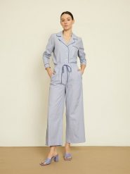 BGN Spodnie w kolorze błękitnym rozmiar: 40. Niebieskie spodnie materiałowe BGN, bez wzorów, z materiału. Za 100.99 zł.