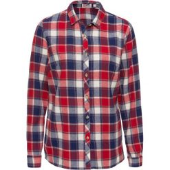 Koszula flanelowa, długi rękaw bonprix niebiesko-czerwony w kratę. Koszule marki QUECHUA. Za 74.99 zł.